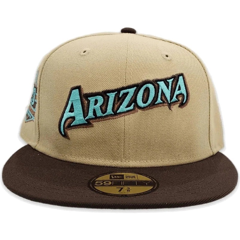 New Era Arizona Diamondbacks Script Vegas Gold/Brown 20th Anniversary 59FIFTY Fitted Hat