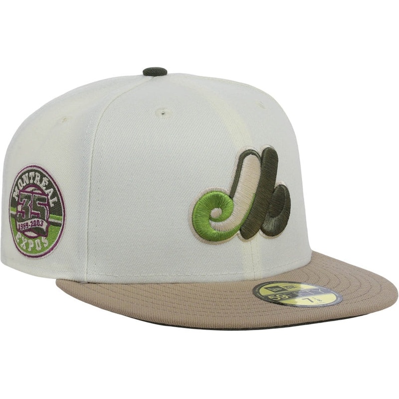 New Era x Lids HD Montreal Expos Pistacia Vera 59FIFTY Fitted Cap