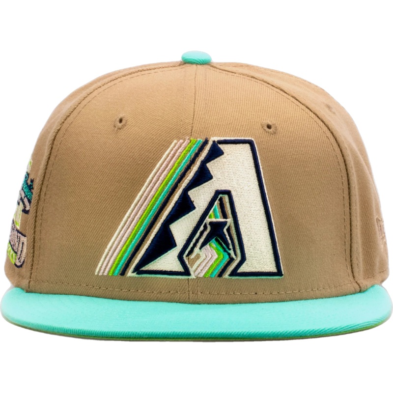 New Era x Shoe Palace Arizona Diamondbacks ‘Winter Wonderland’ Beige/Mint 2023 59FIFTY Fitted Hat