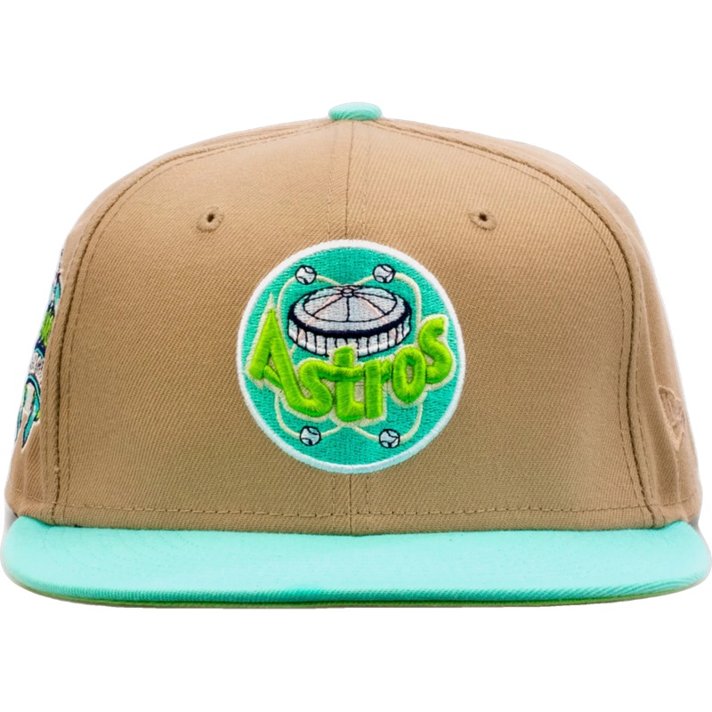New Era x Shoe Palace Houston Astros ‘Winter Wonderland’ Beige/Mint 2023 59FIFTY Fitted Hat
