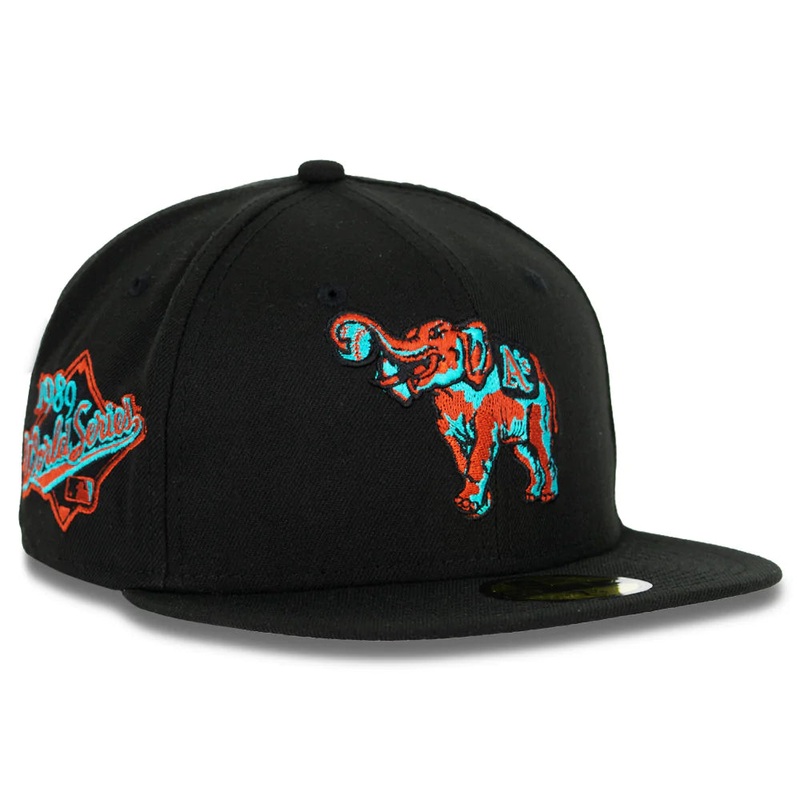 New Era x Just Sports Oakland Athletics Red Rock 59FIFTY Fitted Hat