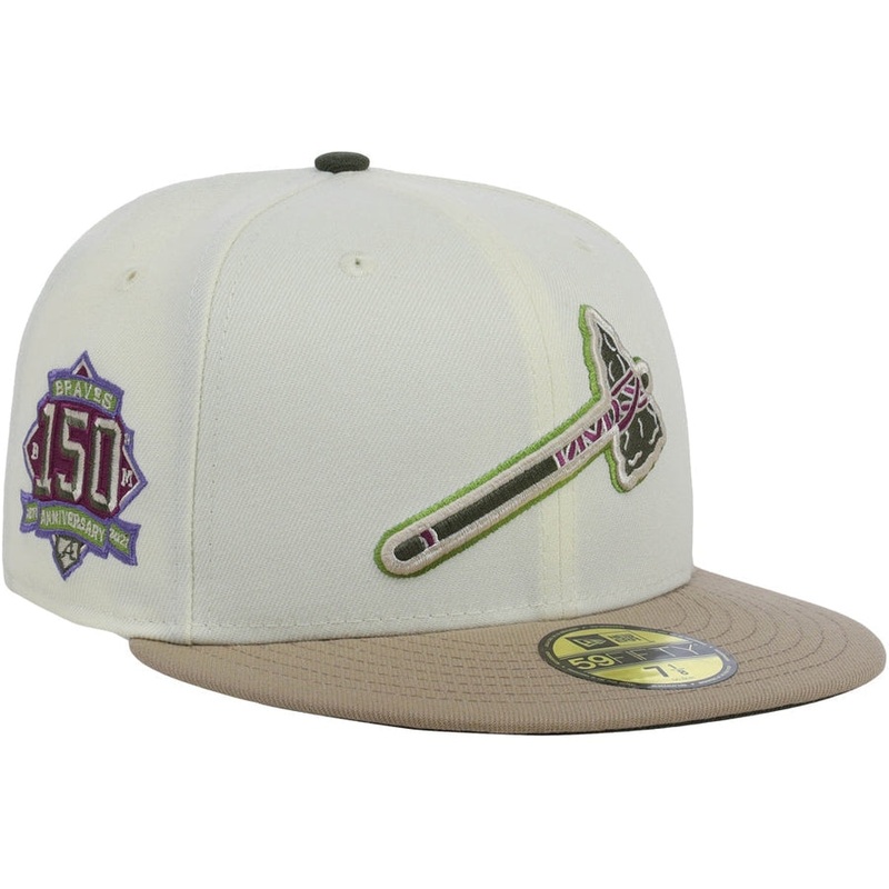 New Era x Lids HD Atlanta Braves Pistacia Vera 59FIFTY Fitted Cap