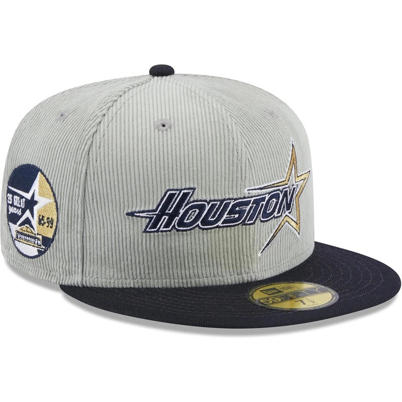 New Era x Lids HD Houston Astros Cord Script 2023 59FIFTY Fitted Cap