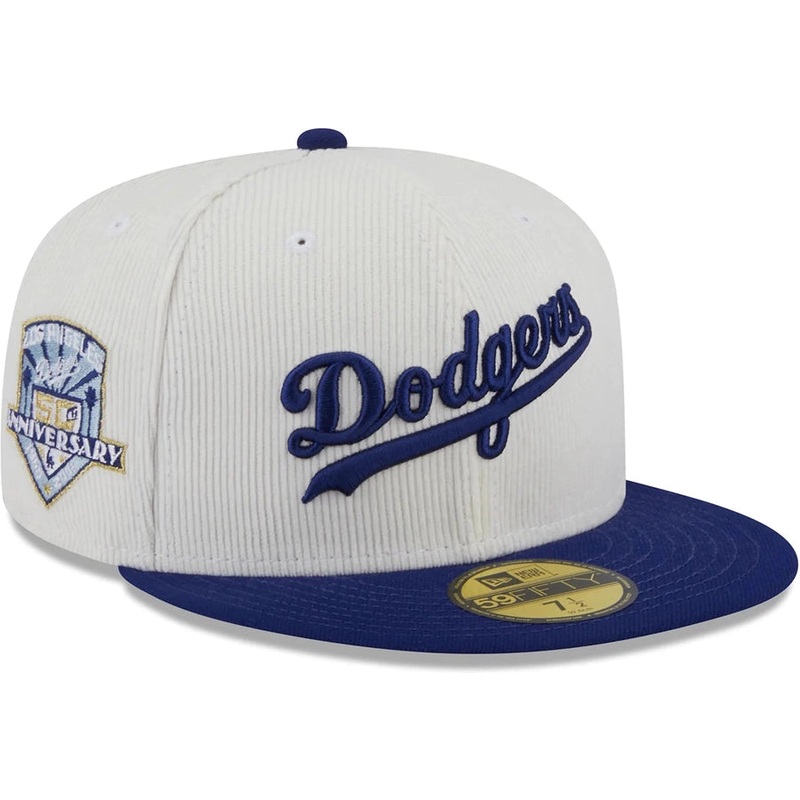 New Era x Lids HD Los Angeles Dodgers Cord Script 2023 59FIFTY Fitted Cap