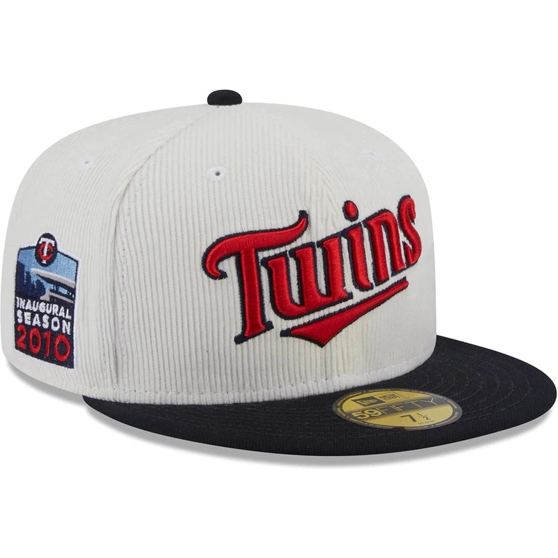 New Era x Lids HD Minnesota Twins Cord Script 2023 59FIFTY Fitted Cap