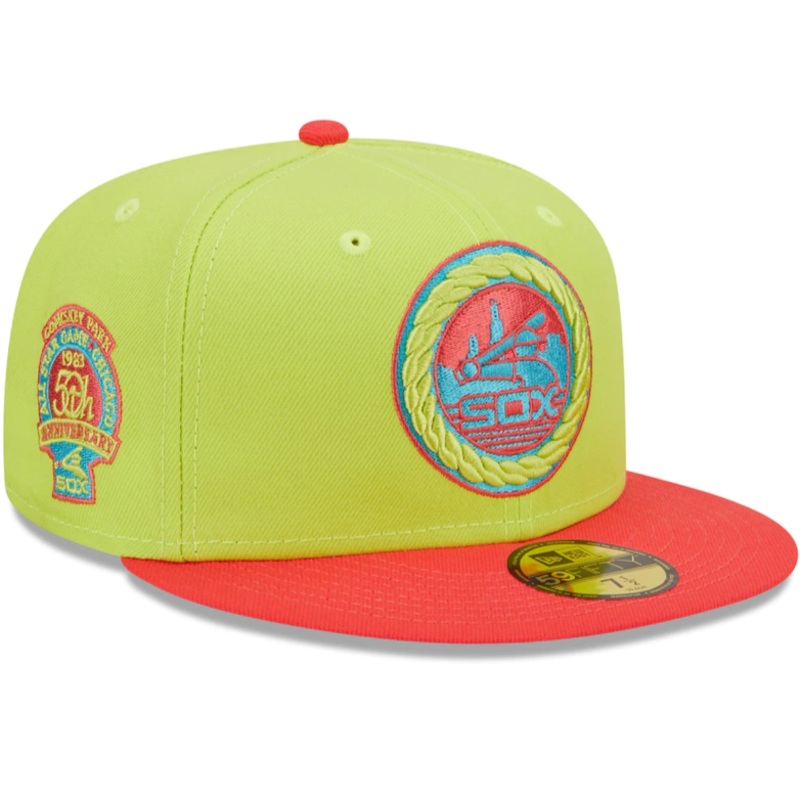 New Era Chicago White Sox 1983 All-Star Game Cyber Highlighter 59FIFTY Fitted Hat