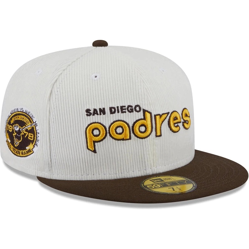 New Era x Lids HD San Diego Padres Cord Script 2023 59FIFTY Fitted Cap