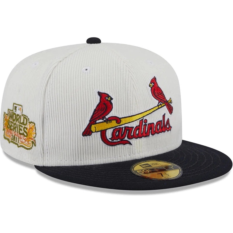 New Era x Lids HD St. Louis Cardinals Cord Script 2023 59FIFTY Fitted Cap