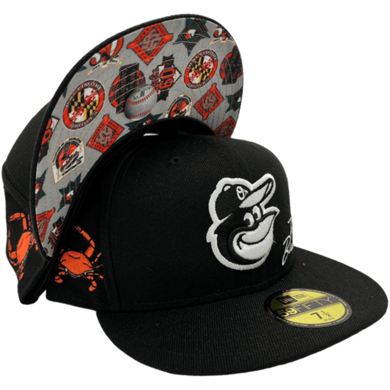 New Era x Pro Image Sports Baltimore Orioles Logo UV 2023 59FIFTY Fitted Hat