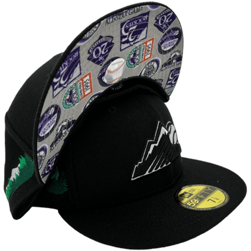 New Era x Pro Image Sports Colorado Rockies Logo UV 2023 59FIFTY Fitted Hat