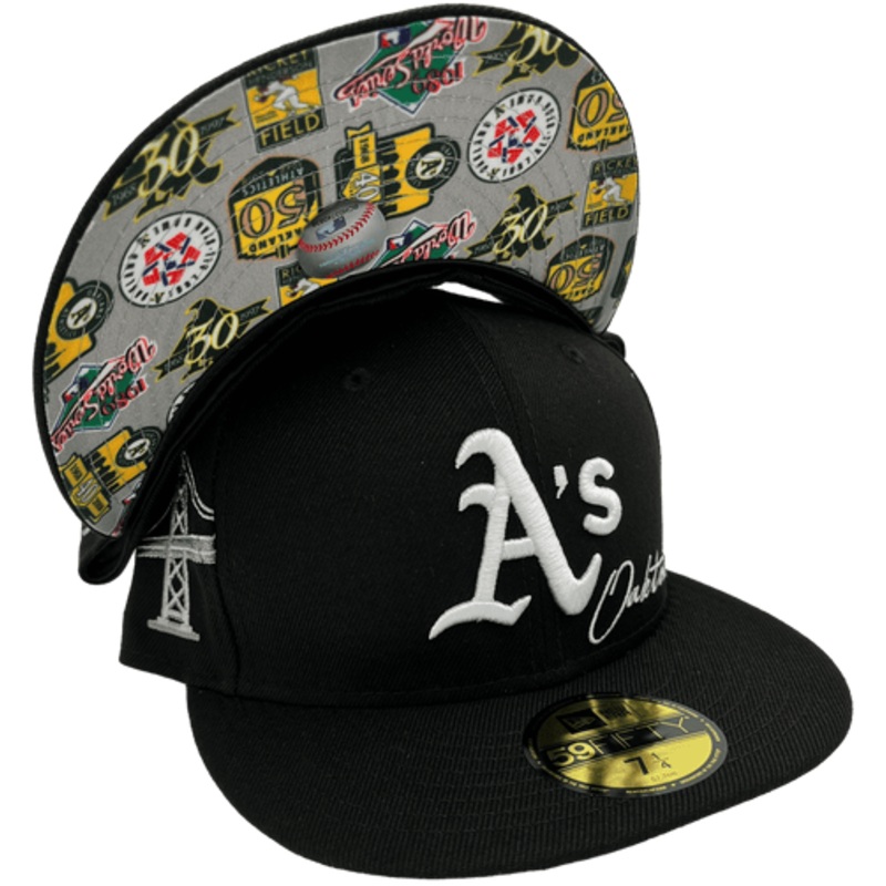 New Era x Pro Image Sports Oakland Athletics Logo UV 2023 59FIFTY Fitted Hat