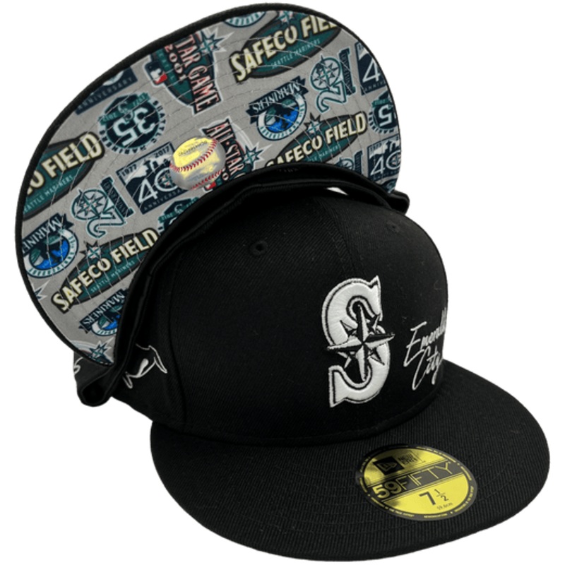 New Era x Pro Image Sports Seattle Mariners Logo UV 2023 59FIFTY Fitted Hat
