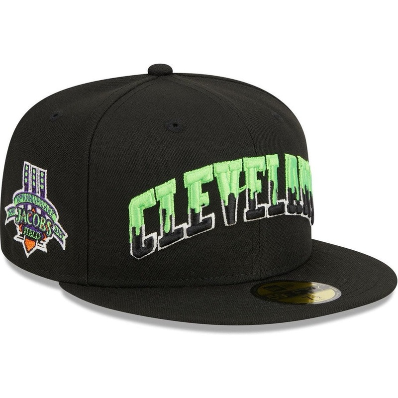 New Era Cleveland Guardians Slime Drip 2023 59FIFTY Fitted Hat