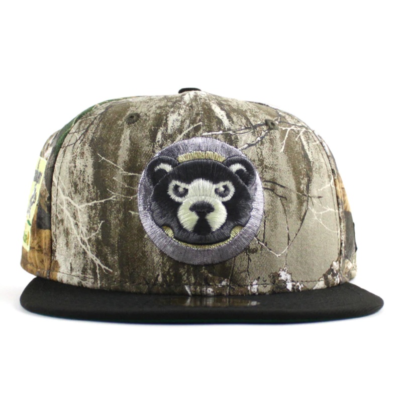 New Era Chicago Cubs “Be Alert For Foul Balls”Realtree 59FIFTY Fitted Hat