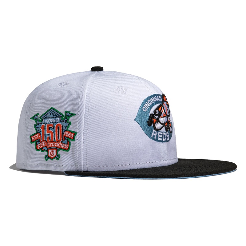 New Era Cincinnati Reds ‘Snowman’ 150th Anniversary 2022 59FIFTY Fitted Hat