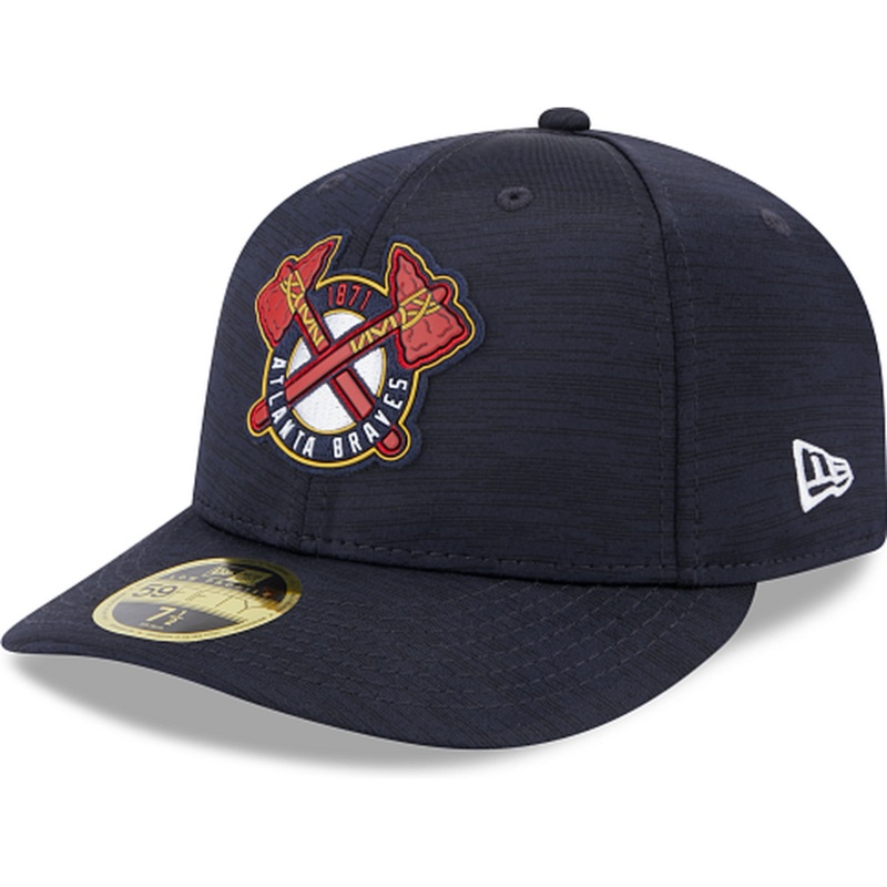 New Era Atlanta Braves 2023 Clubhouse Low Profile 59FIFTY Fitted Hat