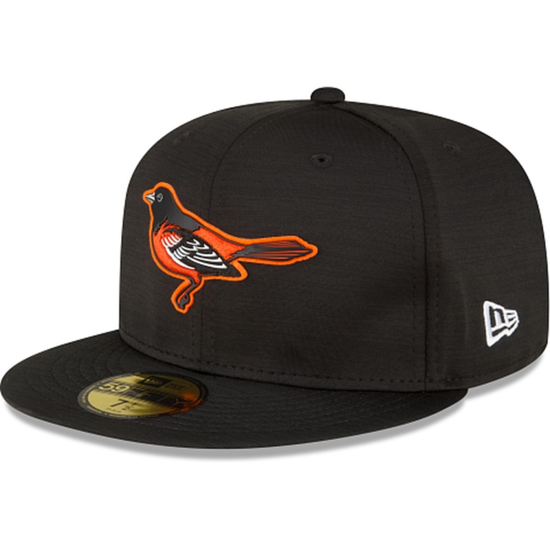 New Era Baltimore Orioles 2023 Clubhouse Black 59FIFTY Fitted Hat