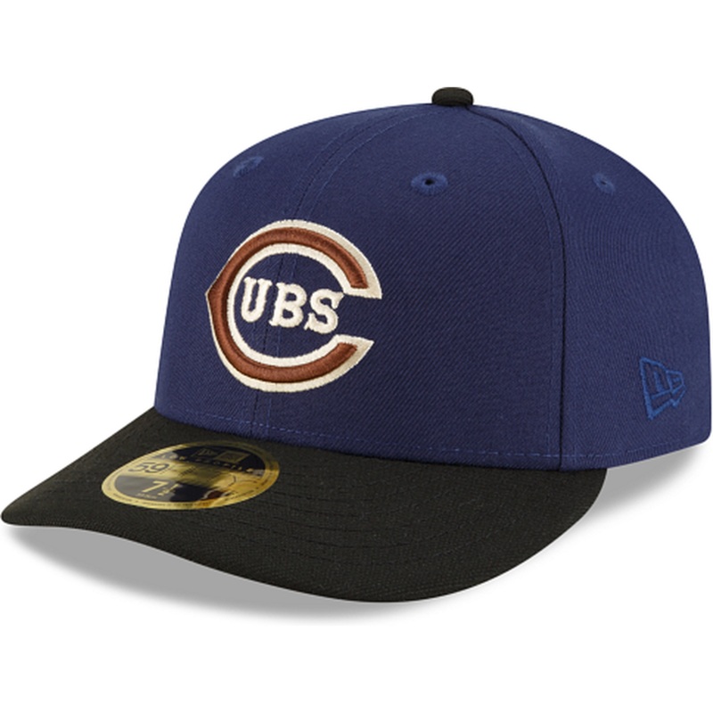 New Era Chicago Cubs Navy Low Profile 2023 59FIFTY Fitted Hat