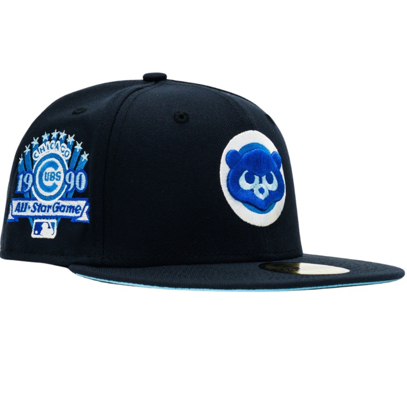 New Era x YCMC Chicago Cubs Navy/Sky Blue 2023 59FIFTY Fitted Hat