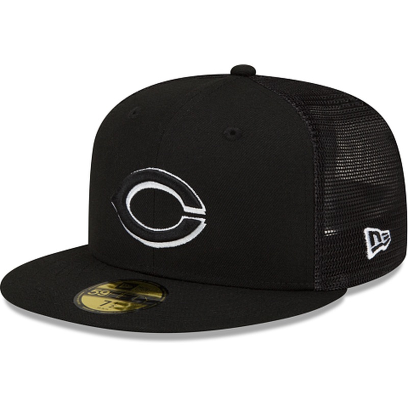 New Era Cincinnati Reds 2023 Batting Practice Black 59FIFTY Fitted Hat