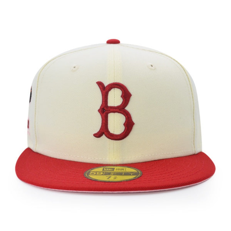 New Era Brooklyn Dodgers Ebbets Field Chrome/Pinot 59FIFTY Fitted Hat