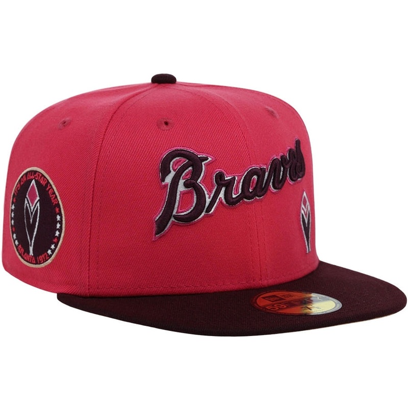 New Era x Lids HD Atlanta Braves 2023 Shortcake 59FIFTY Fitted Cap