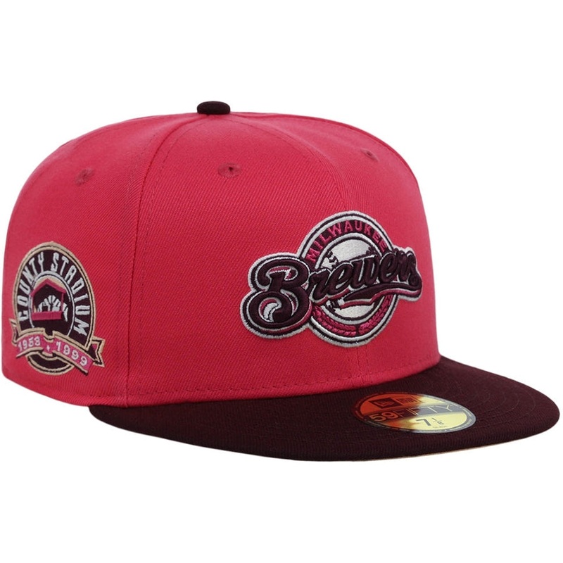 New Era x Lids HD Milwaukee Brewers 2023 Shortcake 59FIFTY Fitted Cap