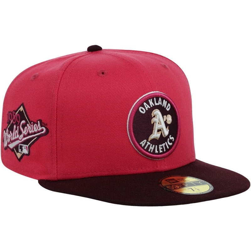 New Era x Lids HD Oakland Athletics 2023 Shortcake 59FIFTY Fitted Cap