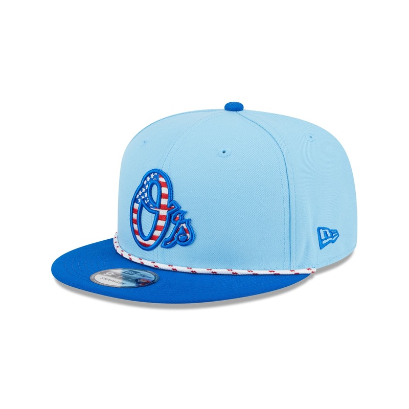 Baltimore Orioles Independence Day 2025 9FIFTY Snapback Hat