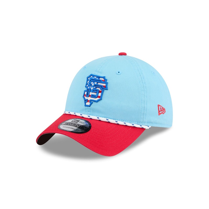 San Francisco Giants Independence Day 2025 9TWENTY Adjustable Hat