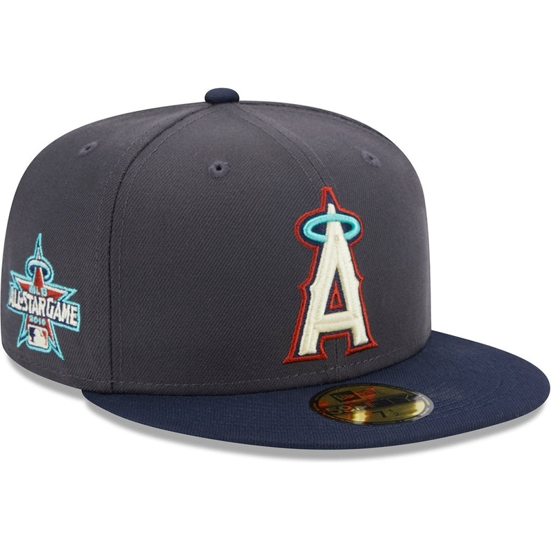 New Era x Lids HD Anaheim Angels 2023 Sea Fog 59FIFTY Fitted Cap