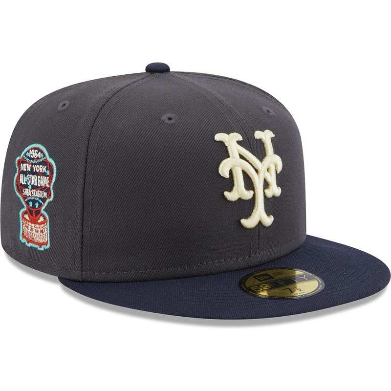 New Era x Lids HD New York Mets 2023 Sea Fog 59FIFTY Fitted Cap