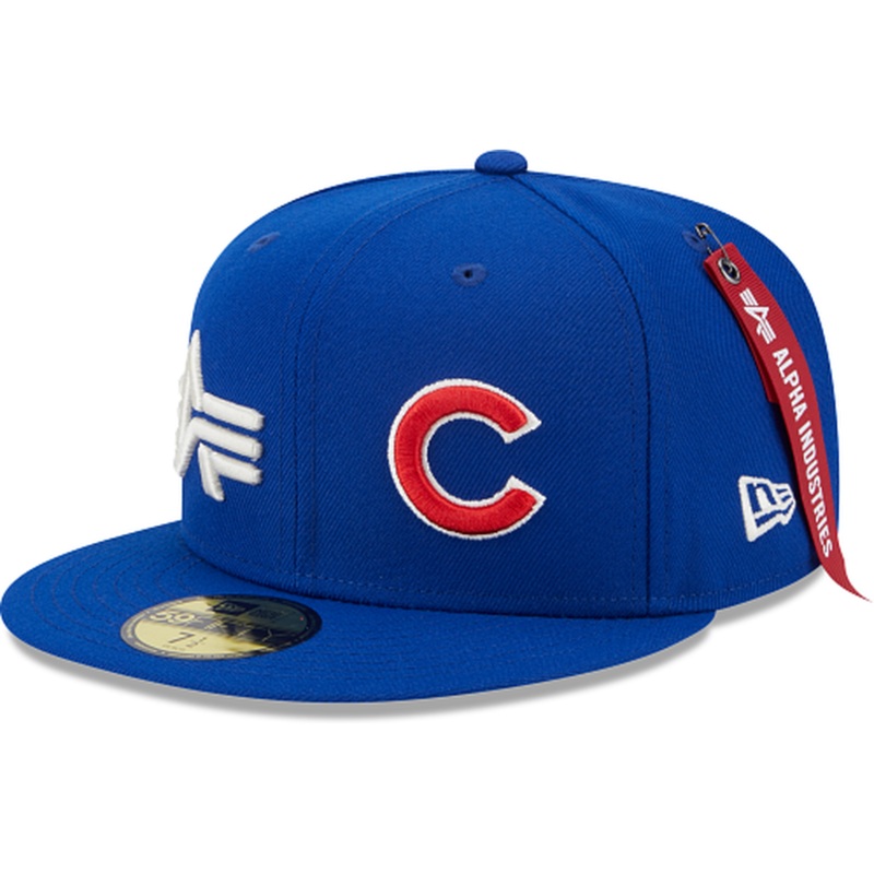 New Era Alpha Industries X Chicago Cubs Dual Logo 59FIFTY Fitted Hat