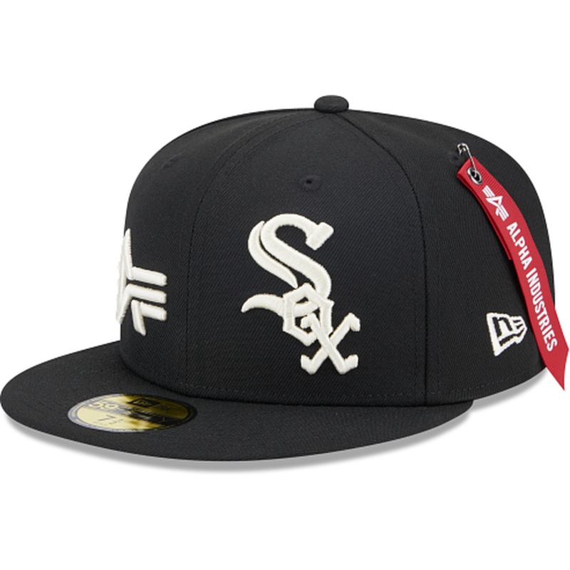 New Era Alpha Industries X Chicago White Sox Dual Logo 59FIFTY Fitted Hat