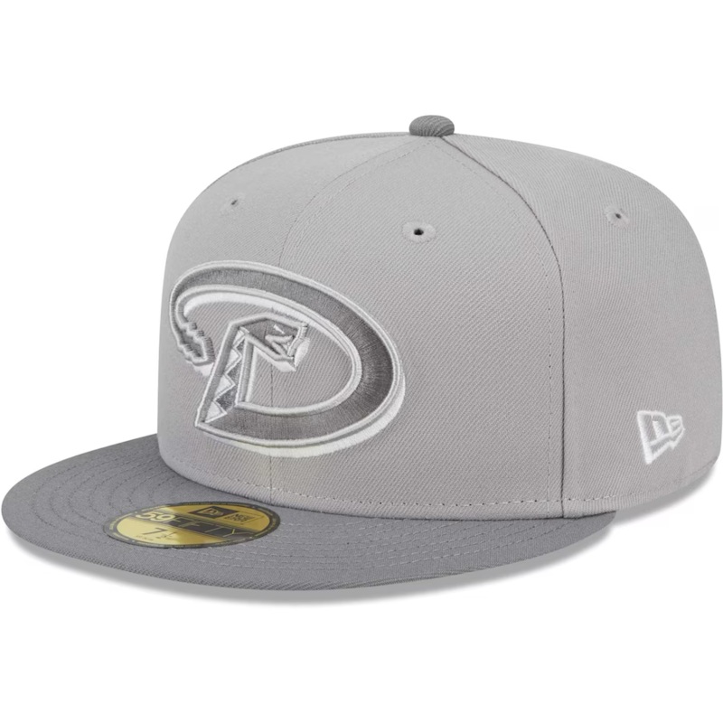 New Era Arizona Diamondbacks Gray Green Undervisor 2023 59FIFTY Fitted Hat