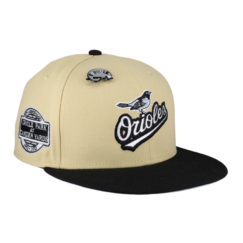 New Era Baltimore Orioles Color Bleed Collection Camden Yards 20th Anniversary 59FIFTY Fitted Hat
