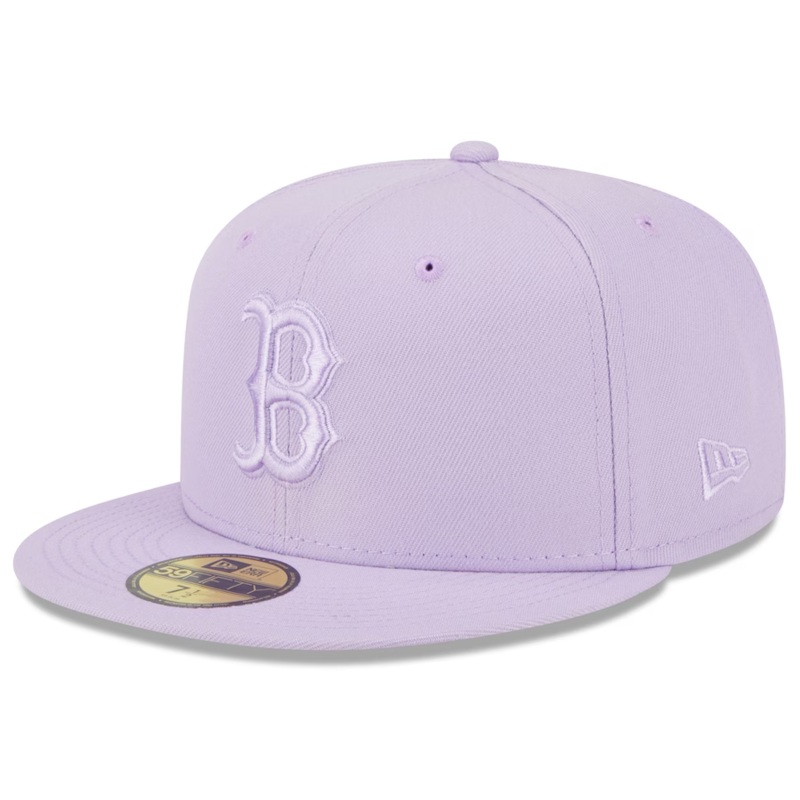 New Era Boston Red Sox Lavender 59FIFTY Fitted Hat