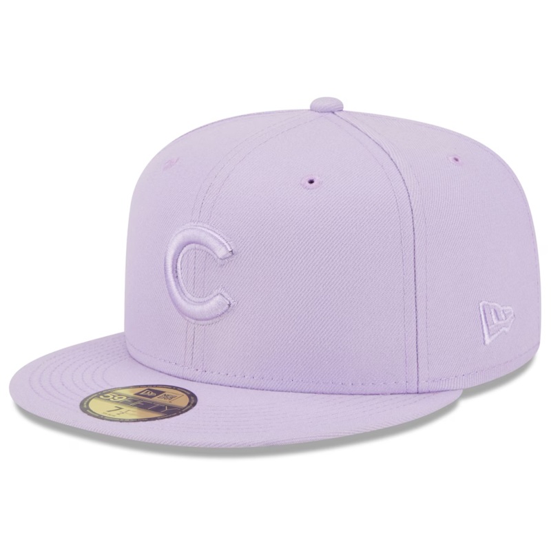 New Era Chicago Cubs Lavender 59FIFTY Fitted Hat