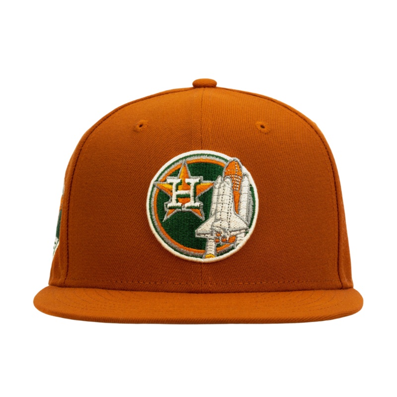 New Era x SP Houston Astros Rust Orange 2023 59FIFTY Fitted Hat