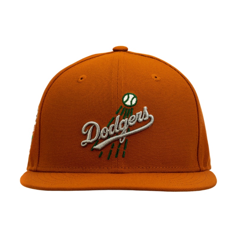 New Era x SP Los Angeles Dodgers Rust Orange 2023 59FIFTY Fitted Hat