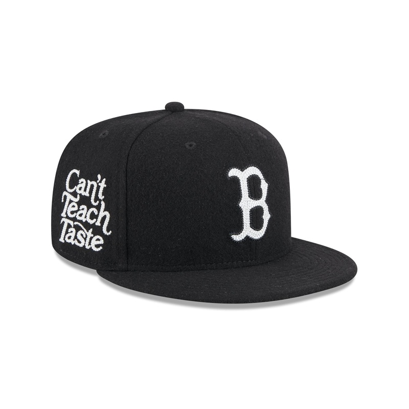 Boston Red Sox Diet Starts Monday Can’t Teach Taste Black 59FIFTY Fitted Hat