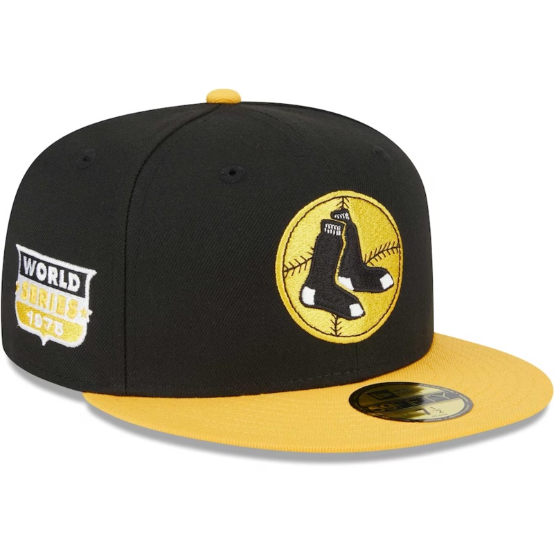 New Era Boston Red Sox Black/Gold 2023 59FIFTY Fitted Hat