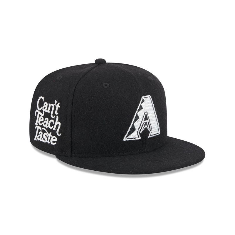 Arizona Diamondbacks Diet Starts Monday Can’t Teach Taste Black 59FIFTY Fitted Hat