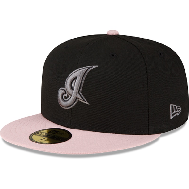 New Era Cleveland Guardians Black/Blush 2023 59FIFTY Fitted Hat