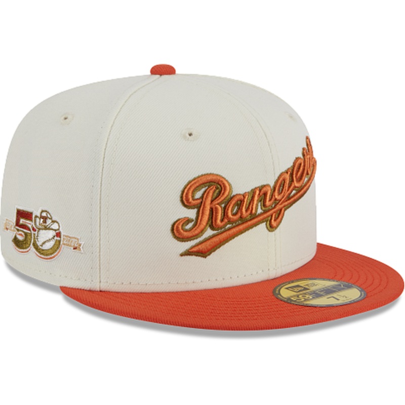 New Era x REPREVE Texas Rangers Earth Day 2023 59FIFTY Fitted Hat