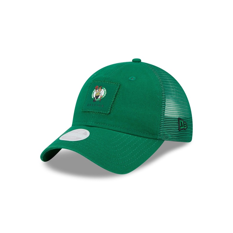 Boston Celtics Women’s Square Stitch 9TWENTY Trucker Hat