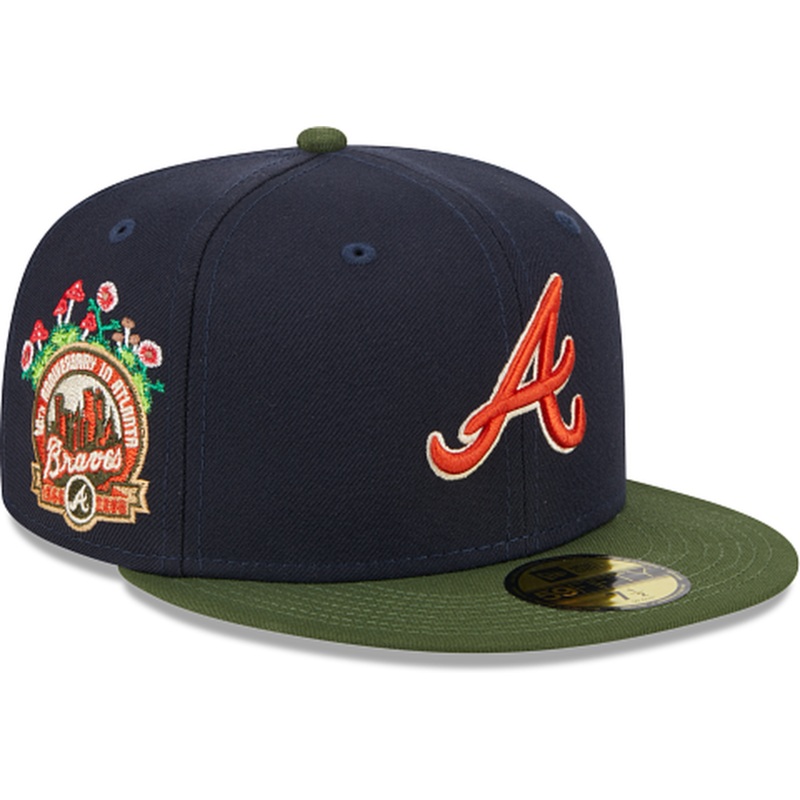 New Era Atlanta Braves Sprouted 59FIFTY Fitted Hat