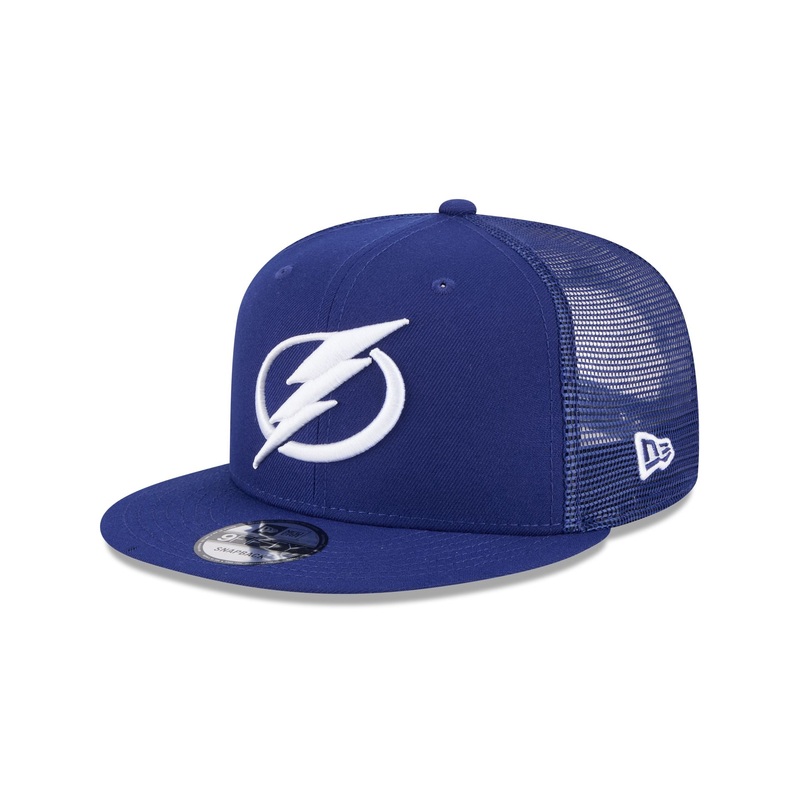 Tampa Bay Lightning Team Tag 9FIFTY Trucker Hat