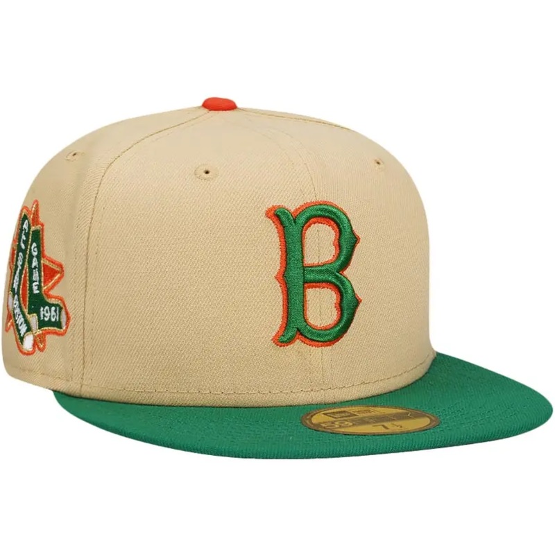 New Era Boston Red Sox 1961 All-Star Game Irish Two Tone 59FIFTY Fitted Hat