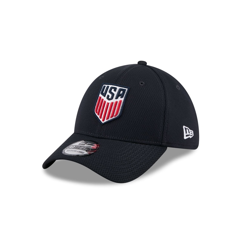 U.S. Soccer Men’s National Team Rear Wordmark 39THIRTY Stretch Fit Hat